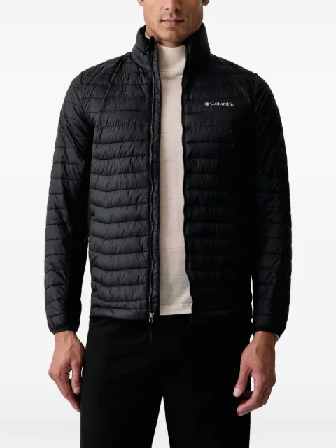 Columbia Sportswear Powder Pass quilted logo-print jacket