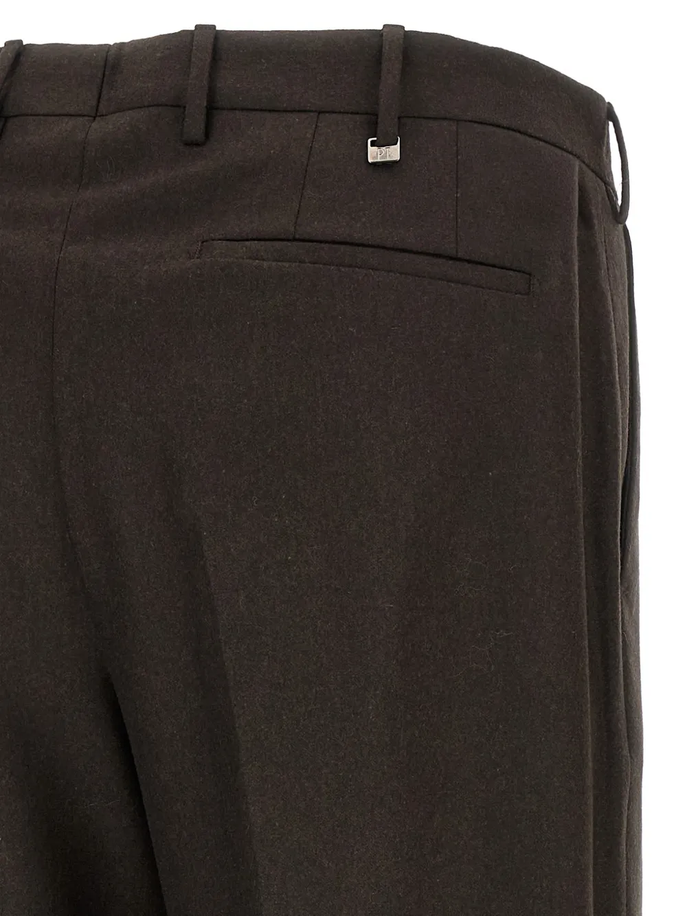 PT Torino Samuel pleated trousers Bruin