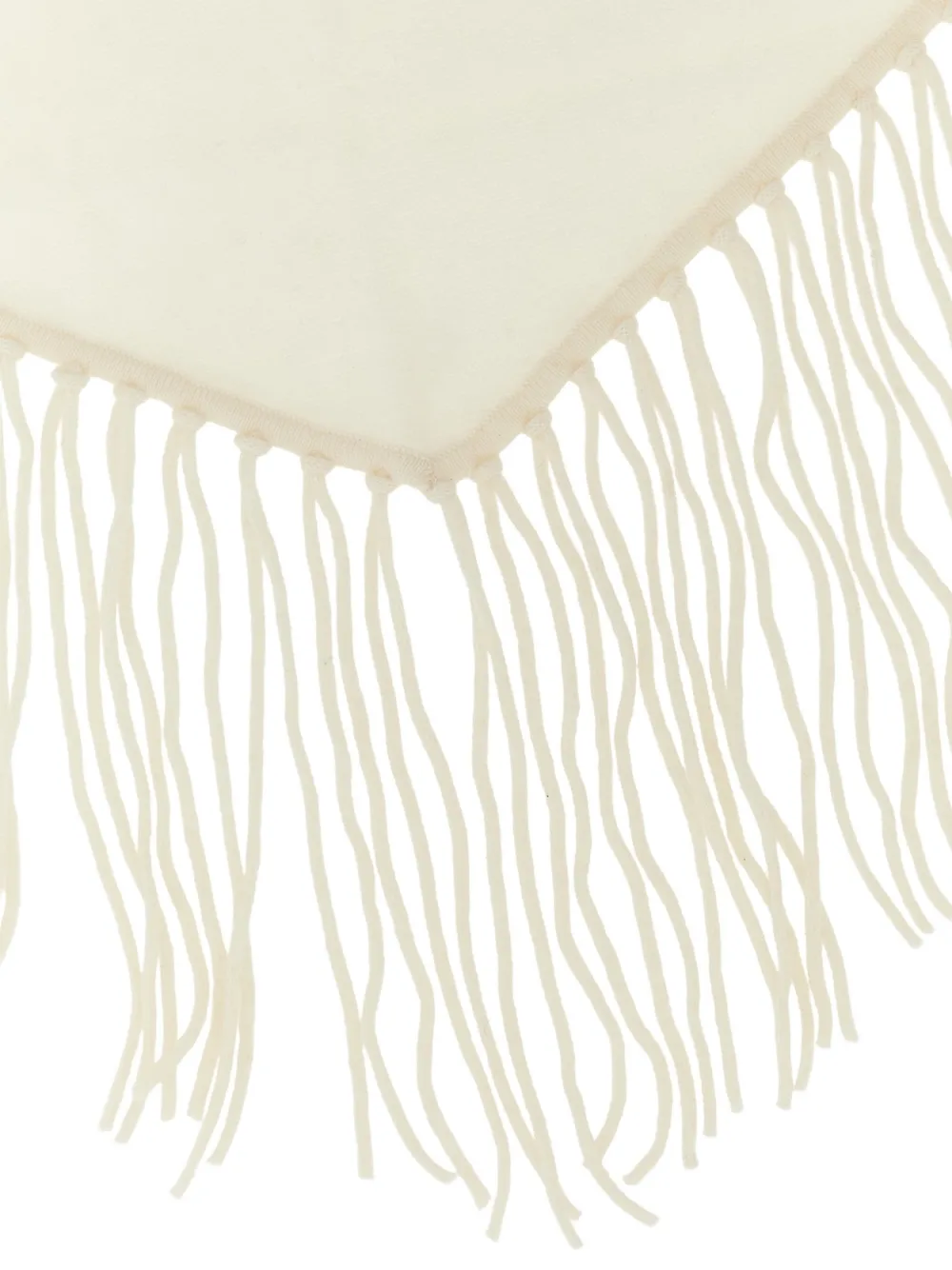 P.A.R.O.S.H. Without sjaal met franje afwerking Beige