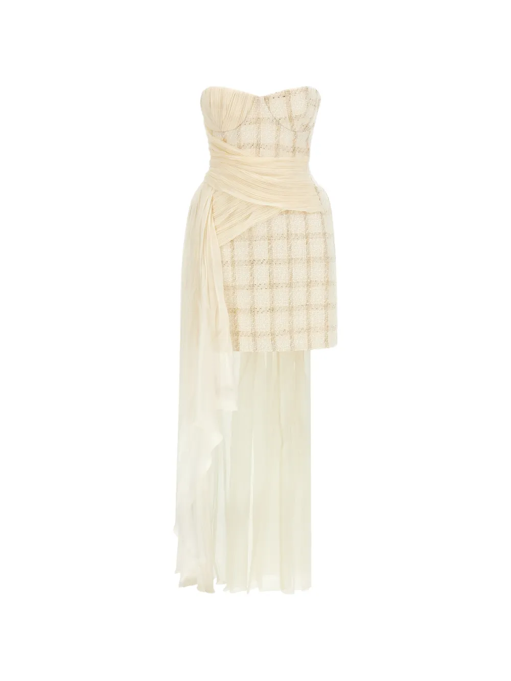 Elisabetta Franchi tweed mini dress