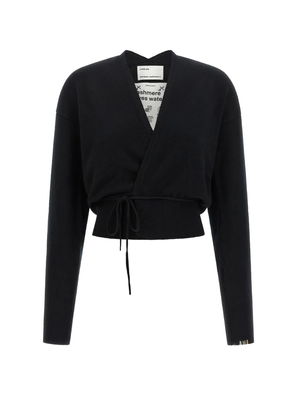 extreme cashmere n°516 Ella wrap-around cardigan