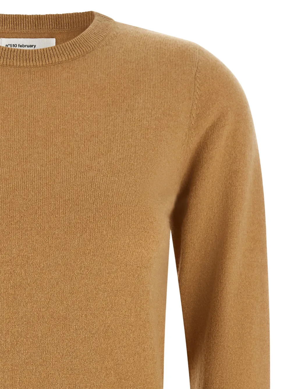 extreme cashmere N°510 February Crew-neck Sweater in Neutrals, view 3
