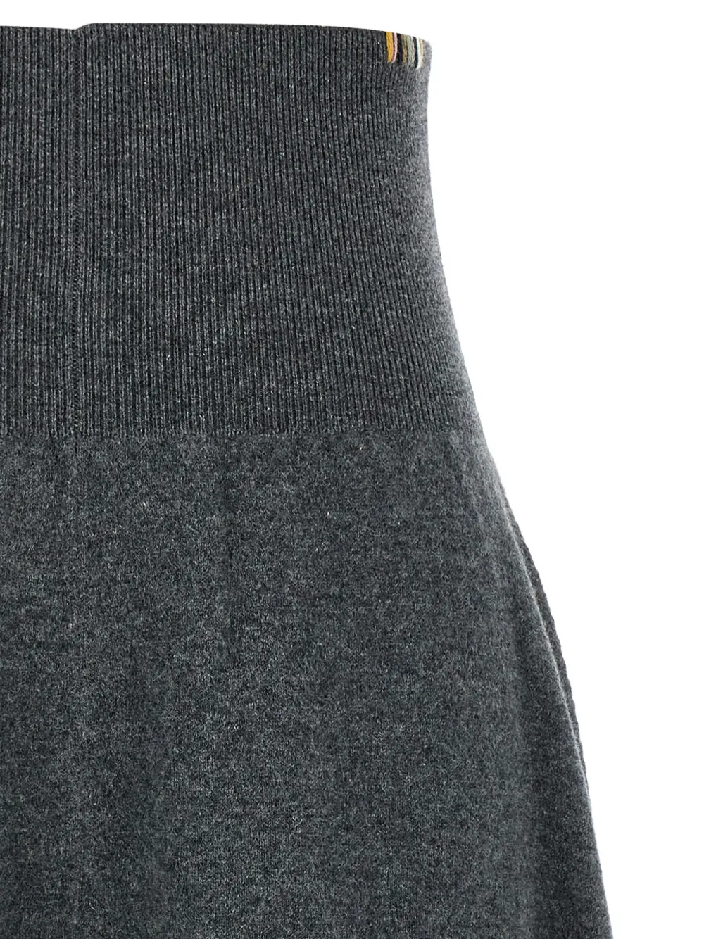 extreme cashmere n°388 Ease flared midi-rok Grijs