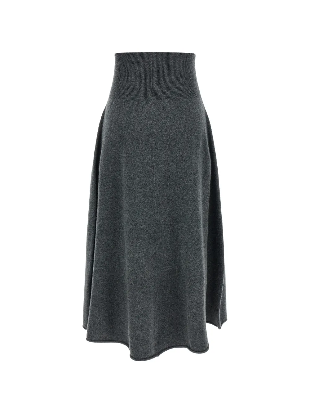 extreme cashmere n°388 Ease flared midi-rok Grijs