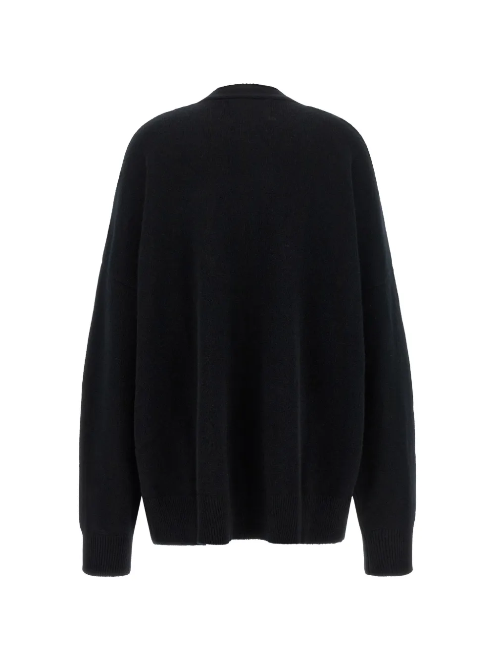 extreme cashmere n°517 Simo oversized vest Zwart