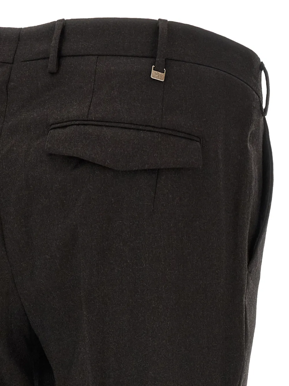 PT Torino Master broek met omgeslagen pijpen Bruin