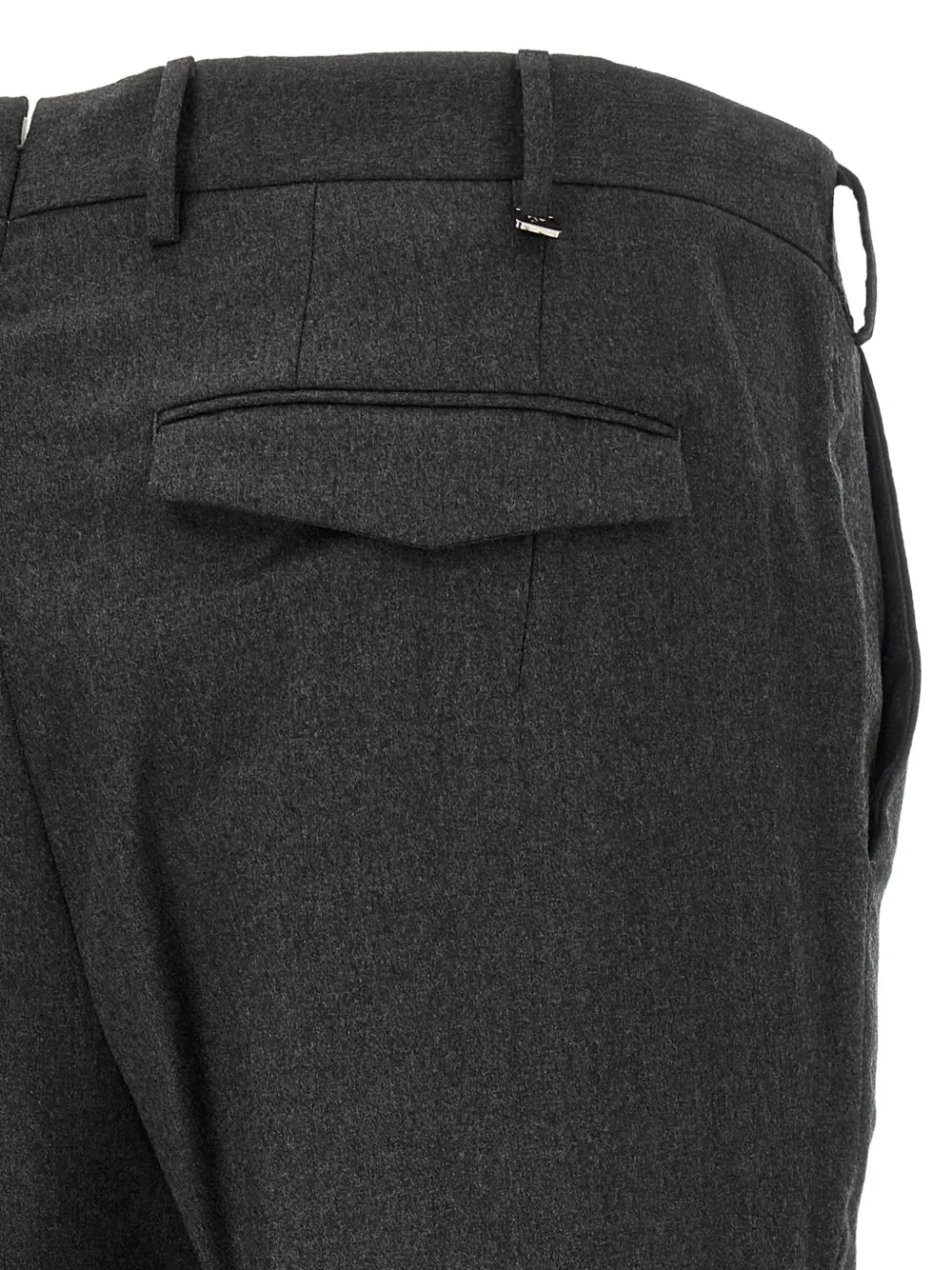 PT Torino Master broek met omgeslagen zoom Grijs