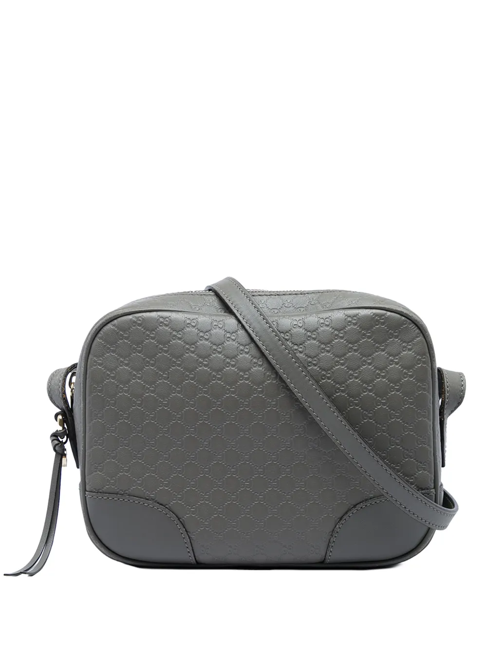 Gucci Pre-Owned 2016-2026 Microguccissima Bree crossbody bag - Grigio