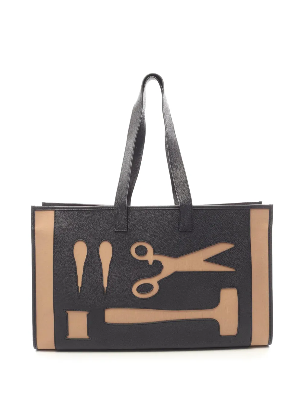 Hermès Pre-Owned sac à main Togo Petit H (2000-2015) - Gris Hermès Pre-Owned sac à main Togo Petit H (2000-2015) - Gris