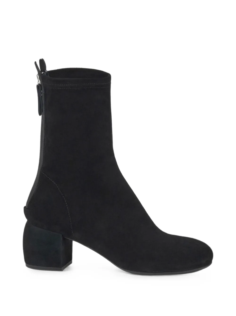 AGL Tina rear-zip ankle boots Zwart
