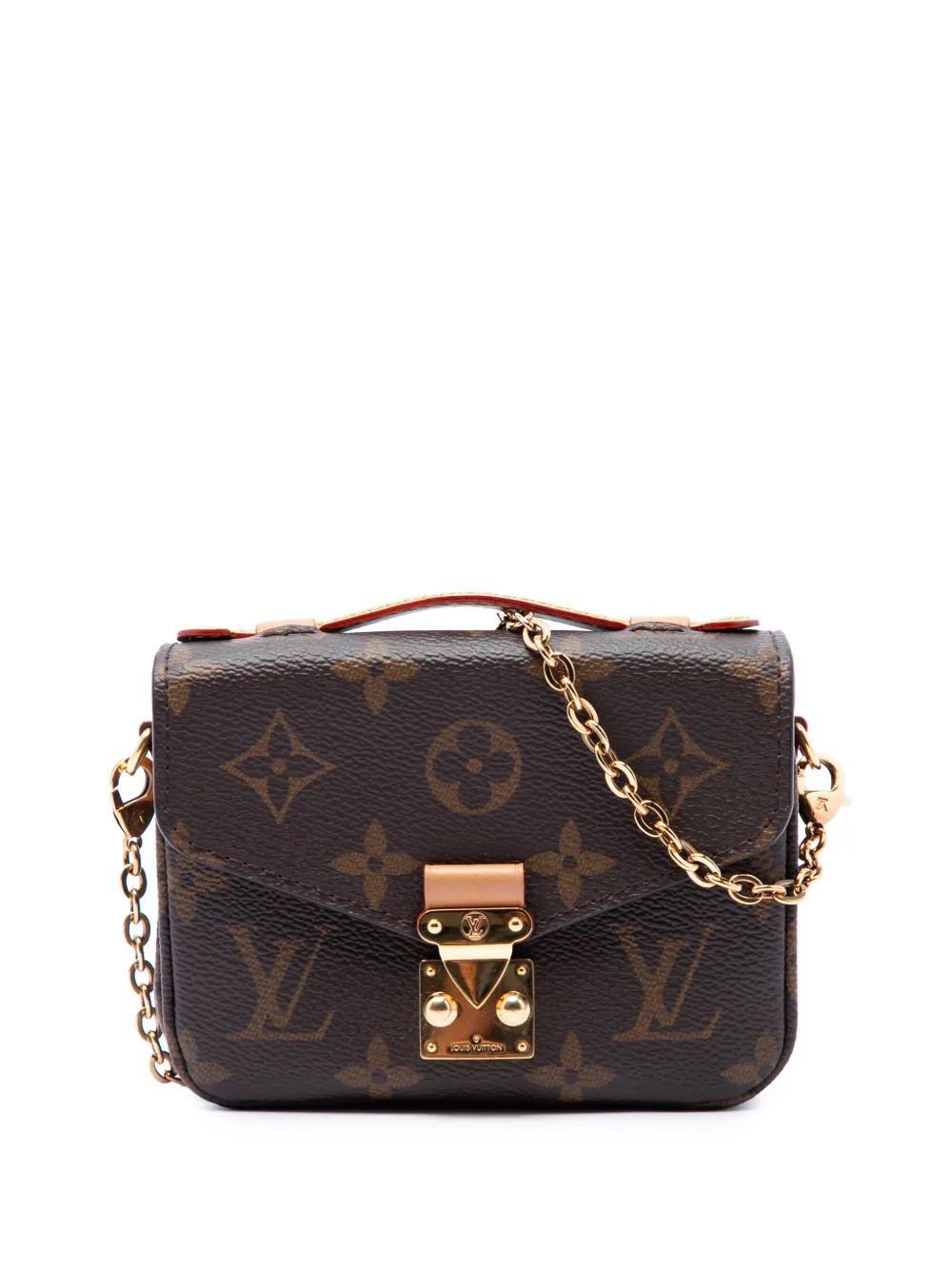 Louis Vuitton Pre-Owned 2001-2026 Monogram Micro Pochette Metis satchel - Brown