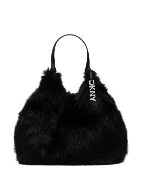 DKNY large Paula faux-fur tote bag