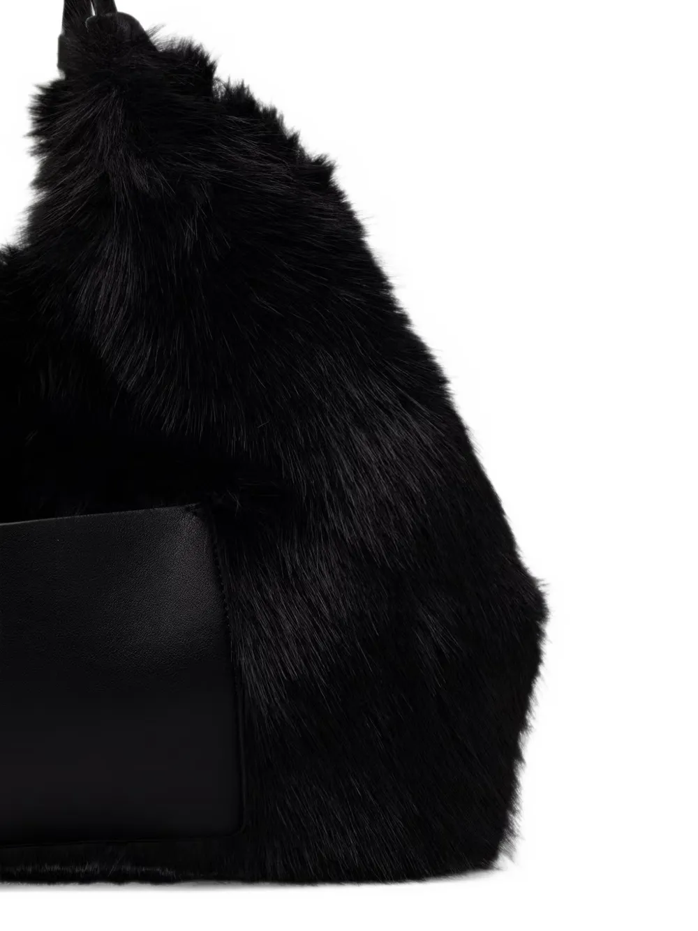 DKNY Grote Paula shopper van imitatiebont Zwart