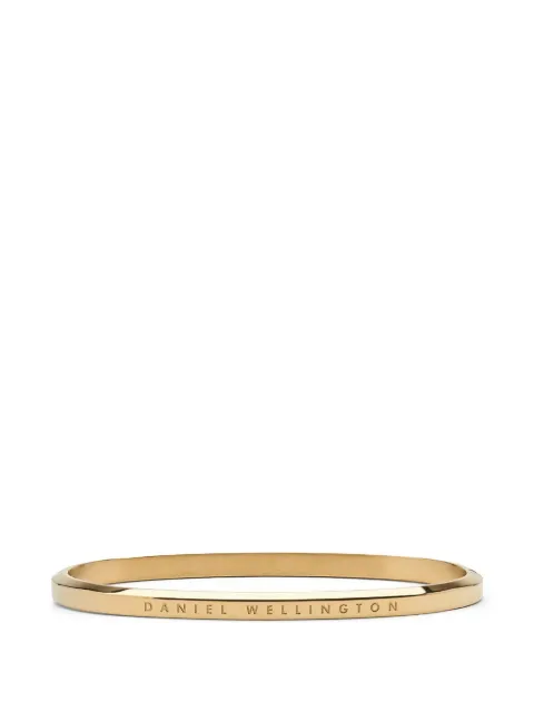 Daniel Wellington Classic engraved hinged bracelet