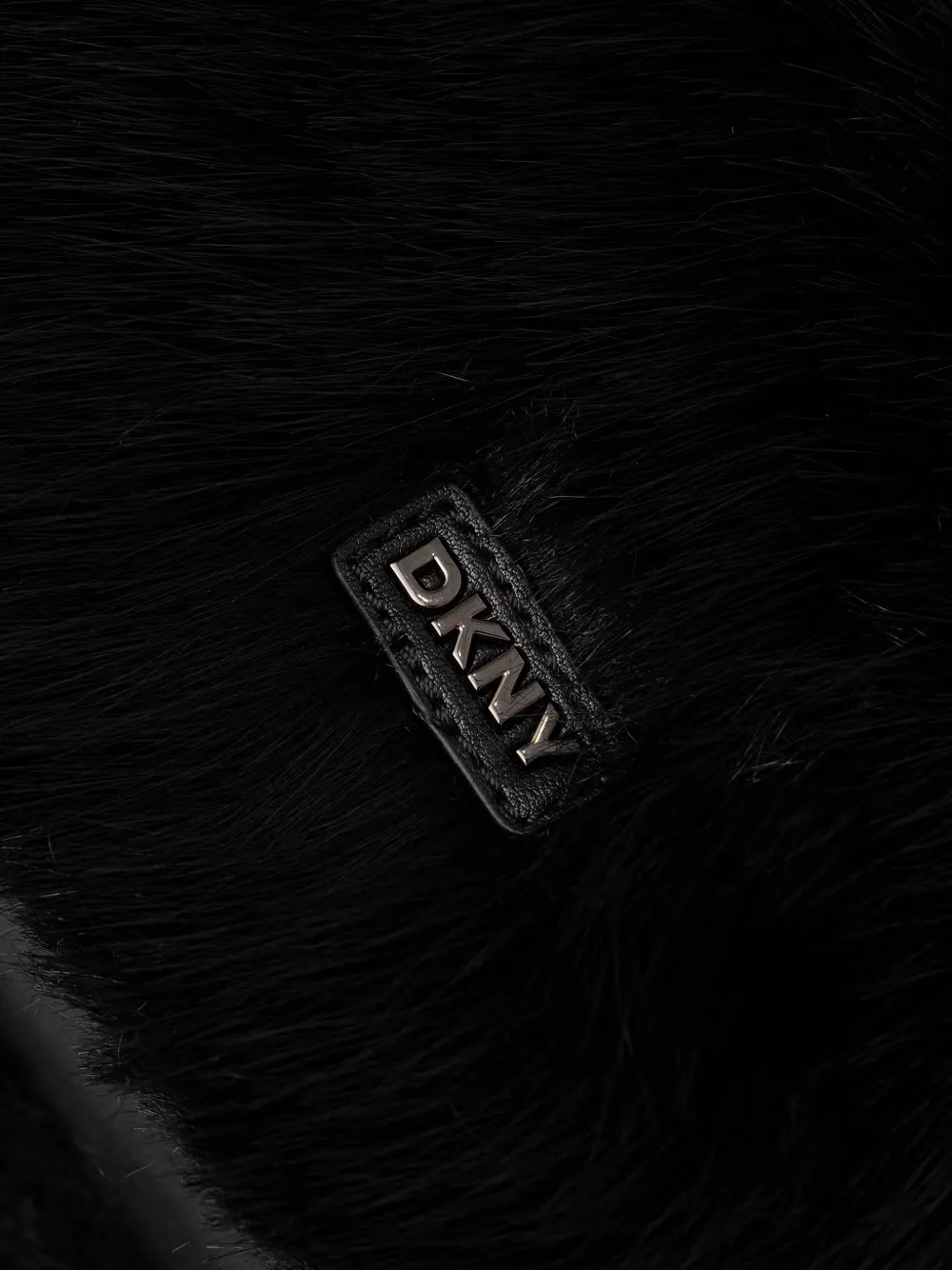DKNY Kleine Paula shopper met logo-plakkaat Zwart