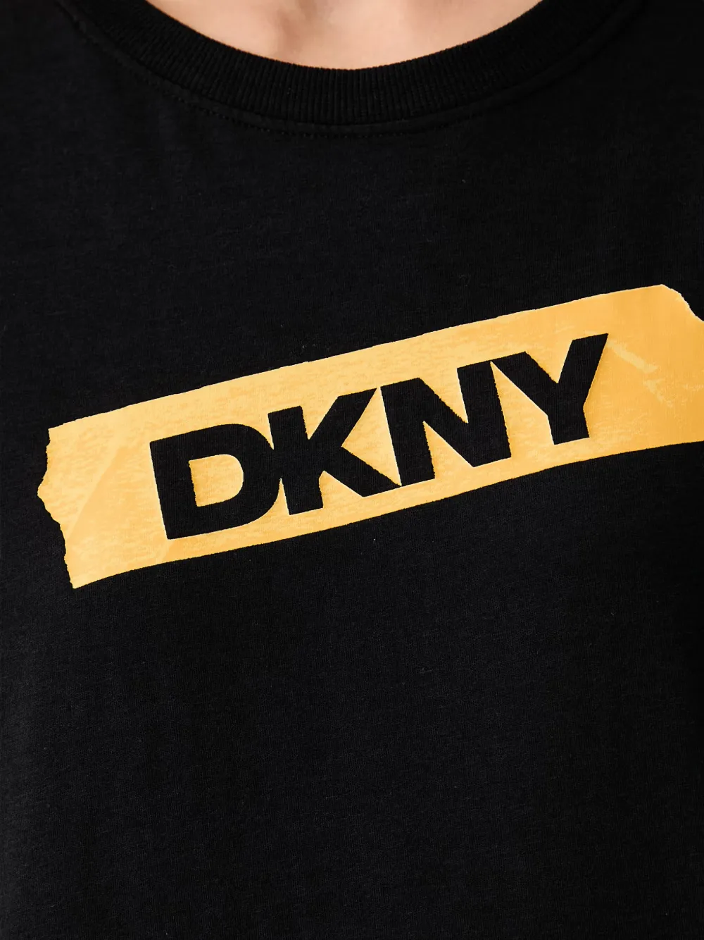 DKNY Pyjama met logoprint Zwart