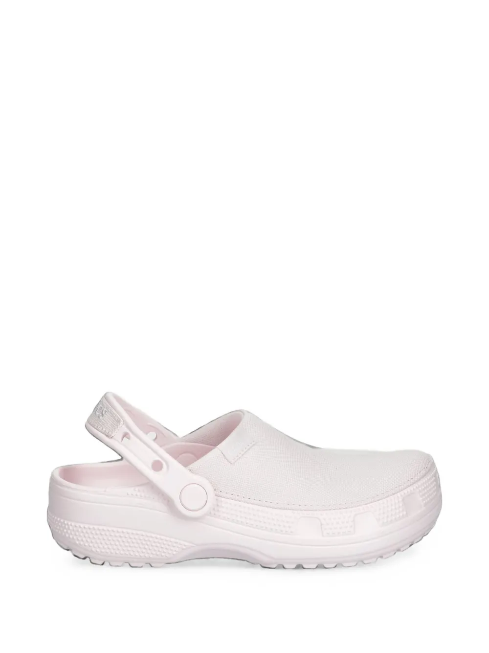 Crocs mules Classic Crafted en toile à bride arrière - Rose