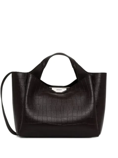 DKNY sac cabas à effet peau de crocodile