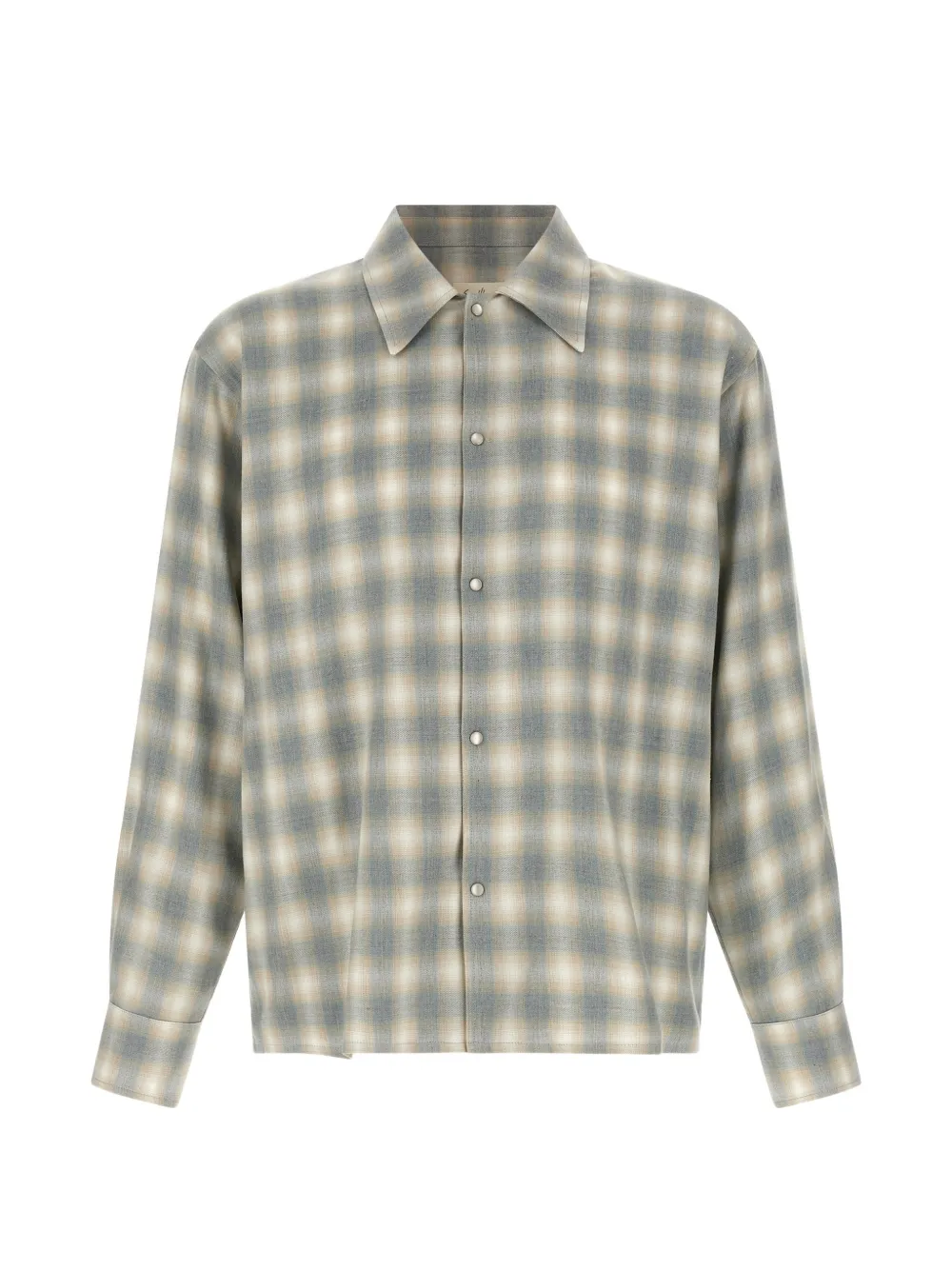 Second/Layer checked shirt
