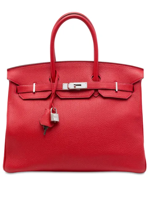 Hermès Pre-Owned 1997-2014 Togo Birkin Retourne Handtasche 35cm
