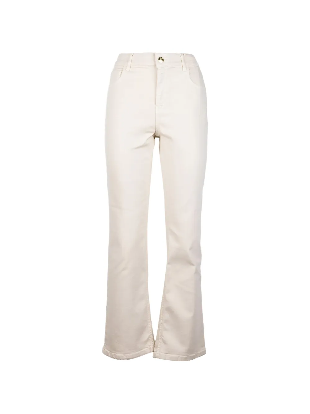 Marella logo-patch jeans - Weiß