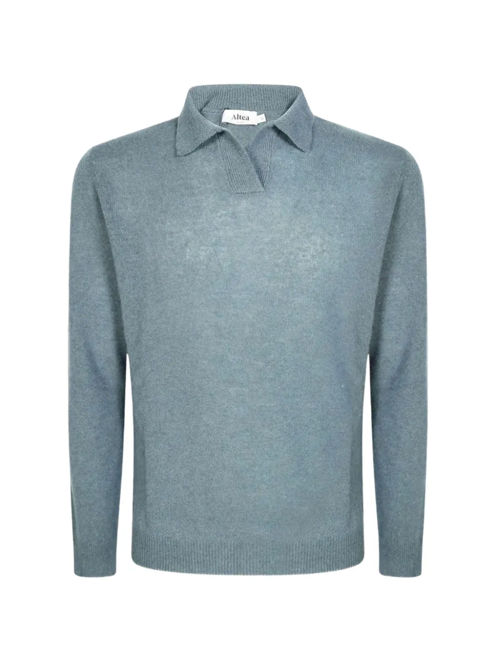 Altea knitted long-sleeve polo shirt