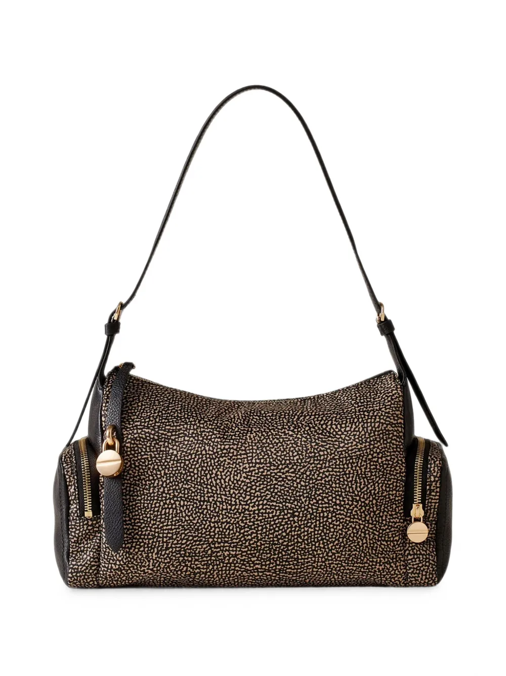 Borbonese medium OP Naturale shoulder bag