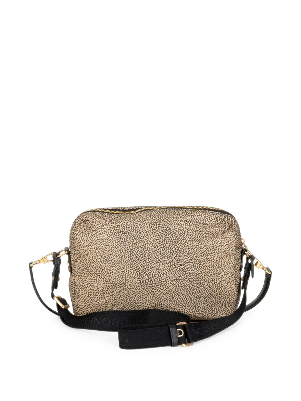 Borbonese Medium B-Club OP schoudertas Beige