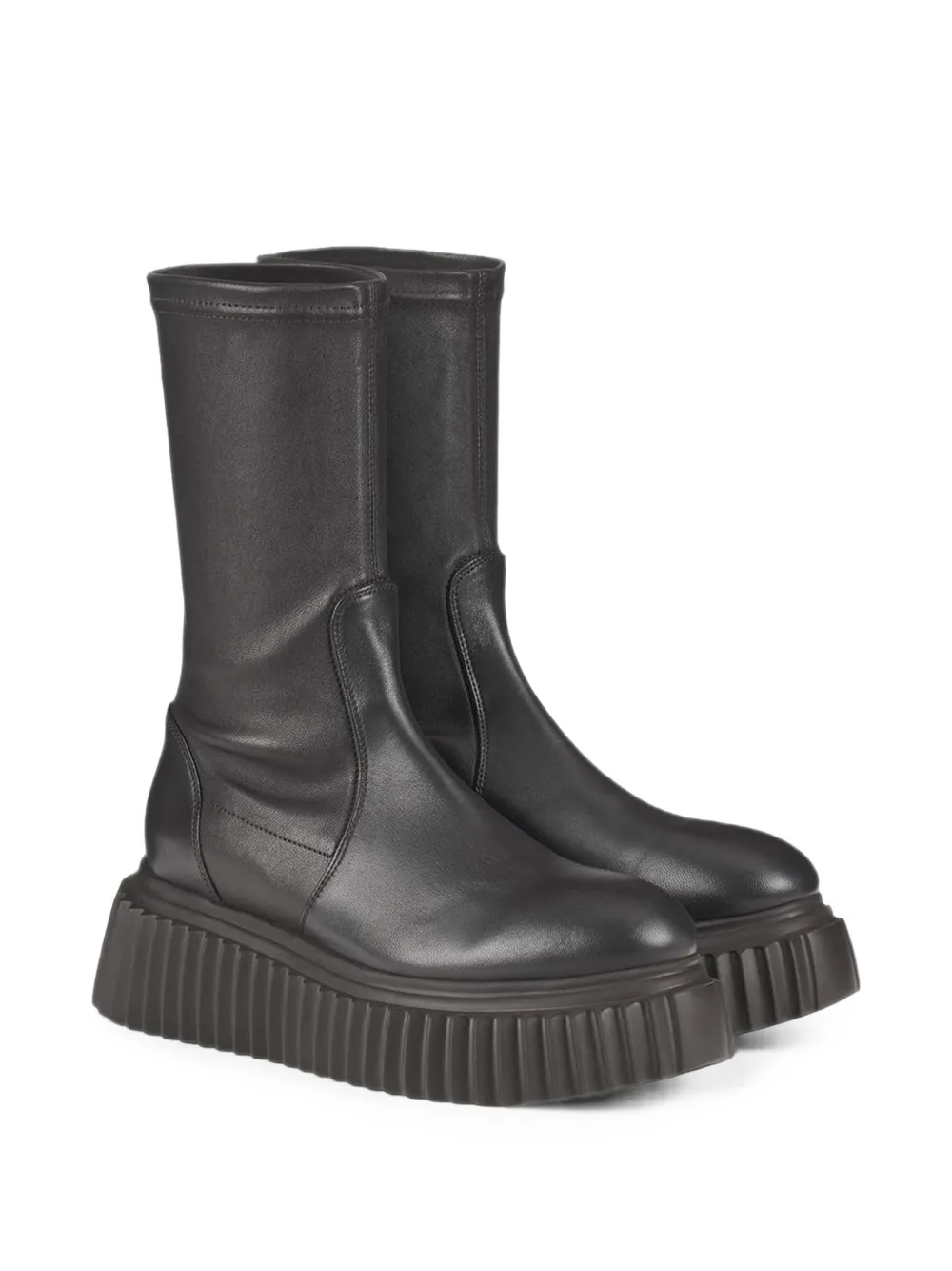 AGL Milagros platform ankle boots Zwart