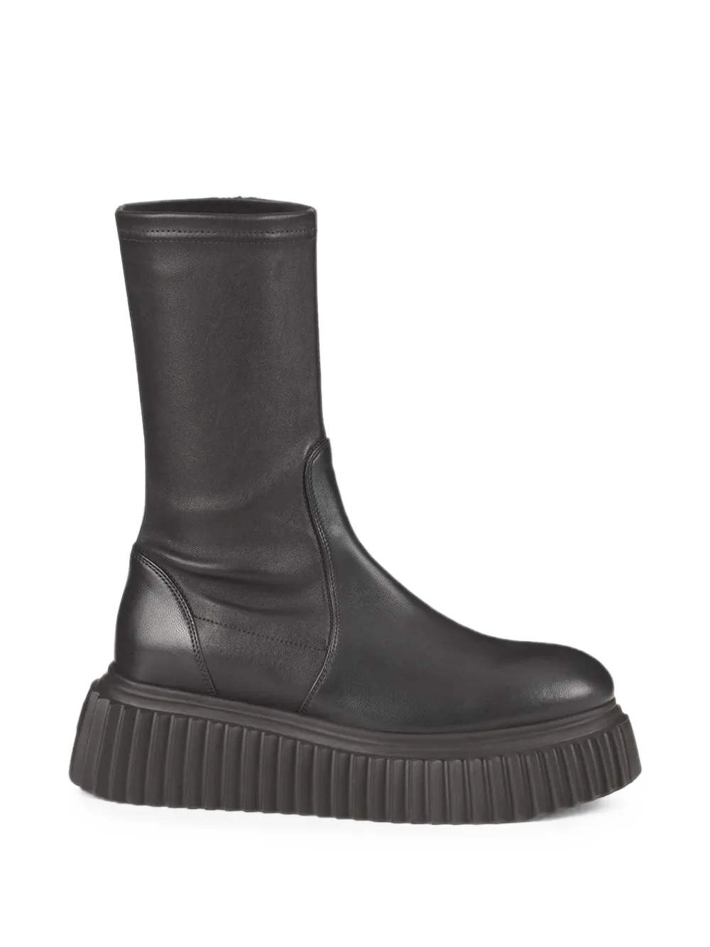 AGL Milagros platform ankle boots Zwart