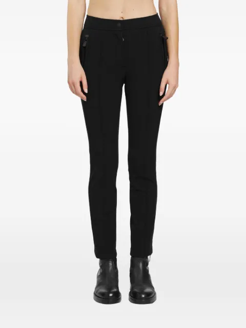 Moncler Grenoble logo-patch zipped trousers