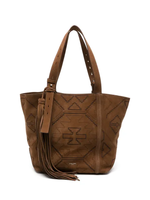 Golden Goose 24/7 geometric-embroidered tote bag