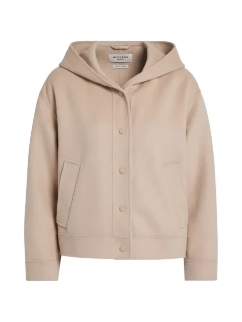 Weekend Max Mara hooded press-stud jacket
