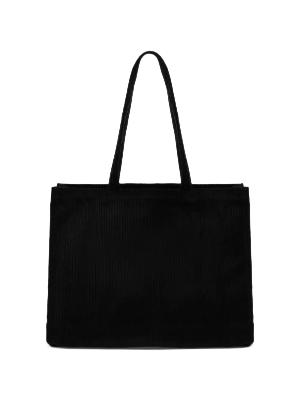 A.P.C. Shopper met logoprint Zwart