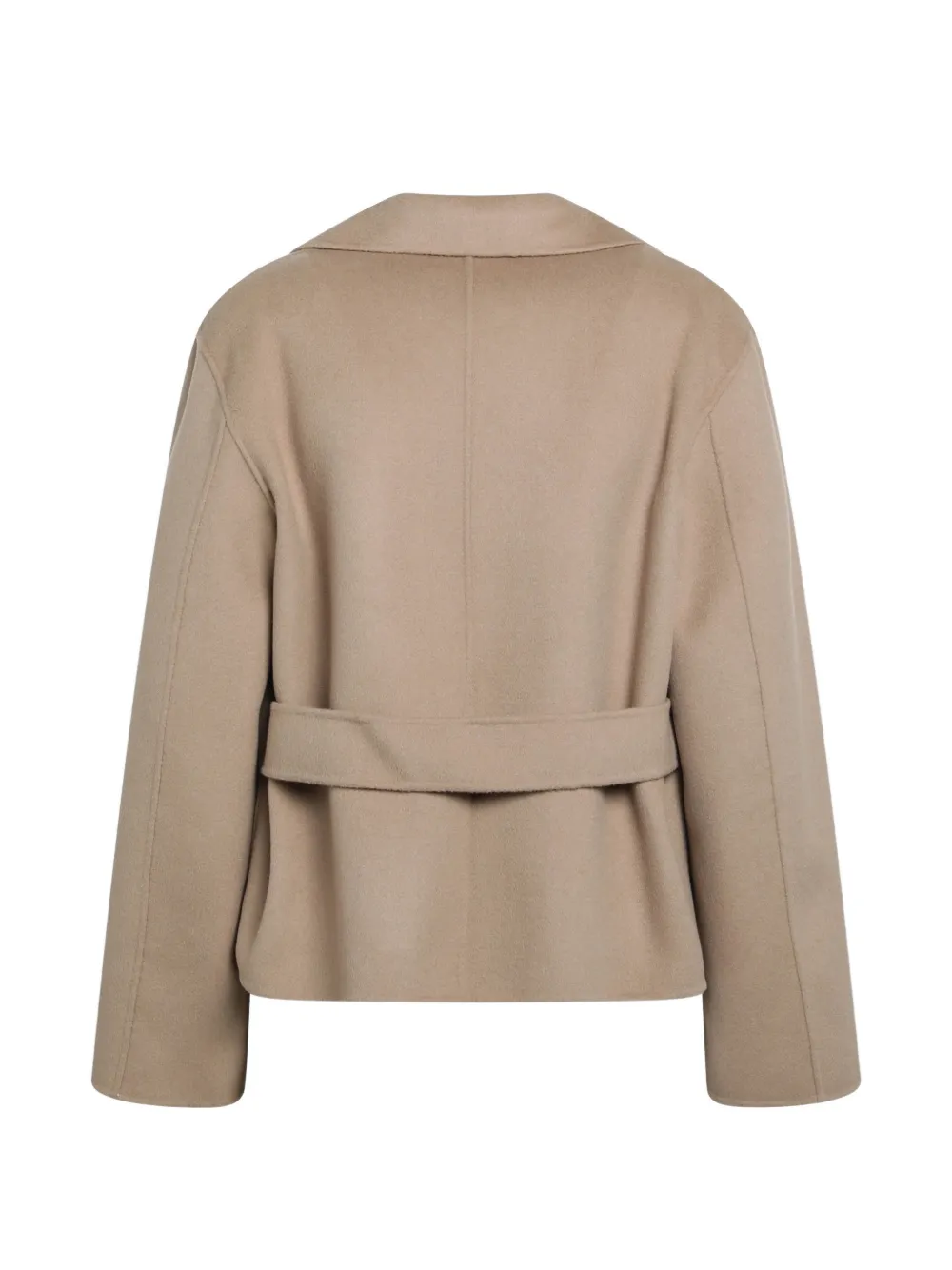 Weekend Max Mara Jack met knopen en gekerfde revers Beige