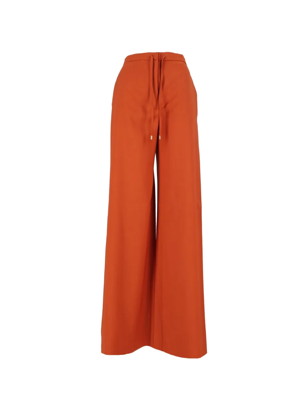Max Mara Crisma drawstring-waist trousers - Arancione