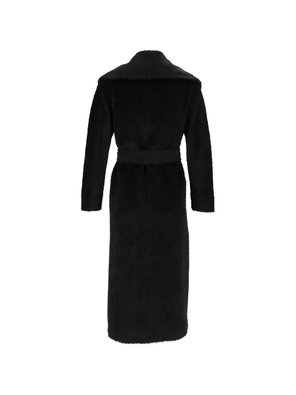 Max Mara cappotto papiri coat Zwart