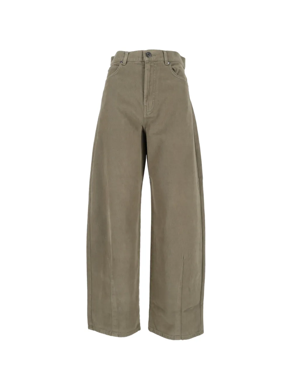 Weekend Max Mara Ordine wide-leg trousers Groen