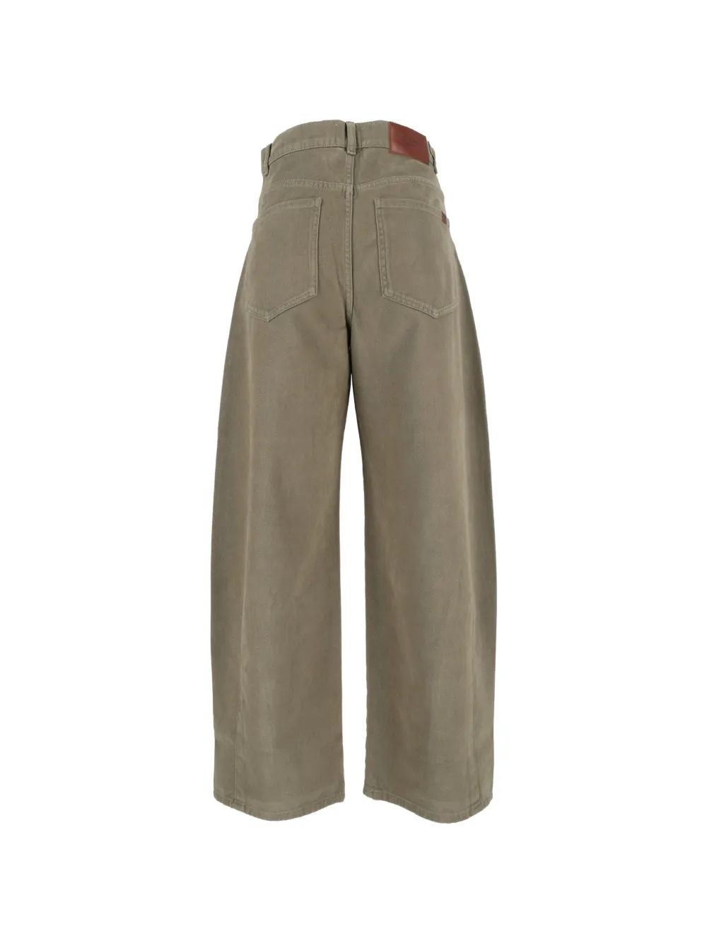 Weekend Max Mara Ordine wide-leg trousers Groen