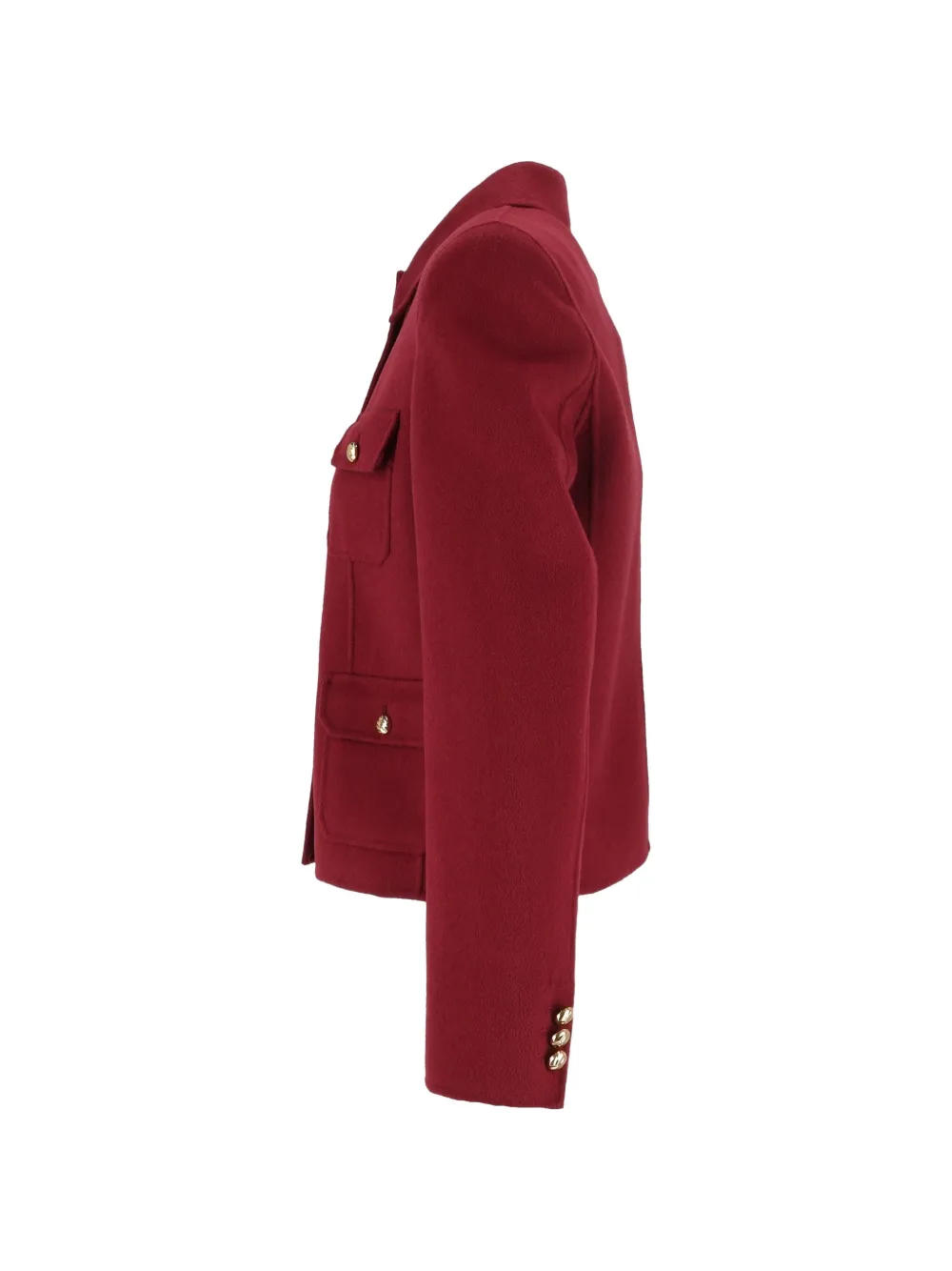 Max Mara Venere button-up jacket Rood