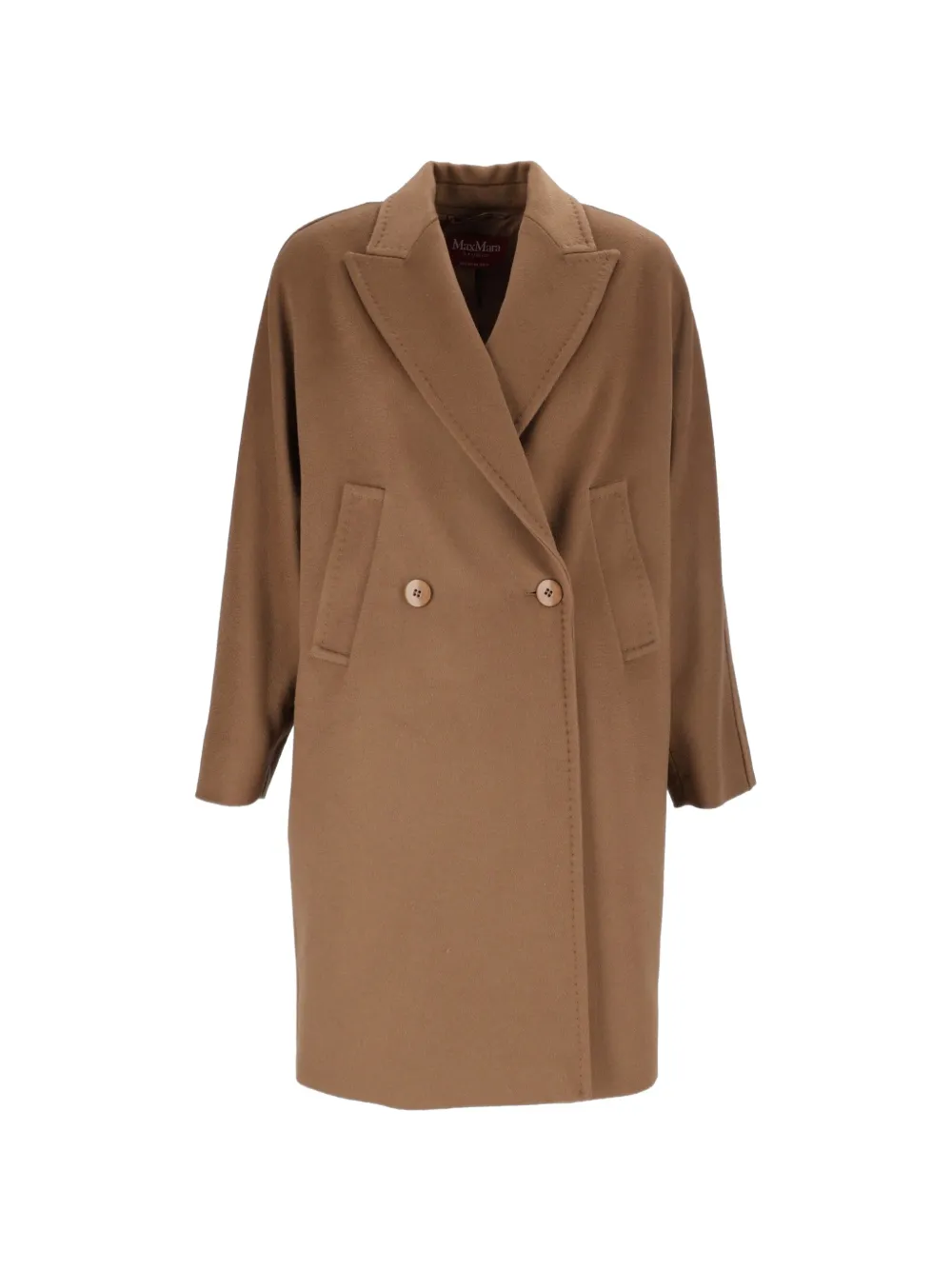 Max Mara Mastro double-breasted coat Bruin