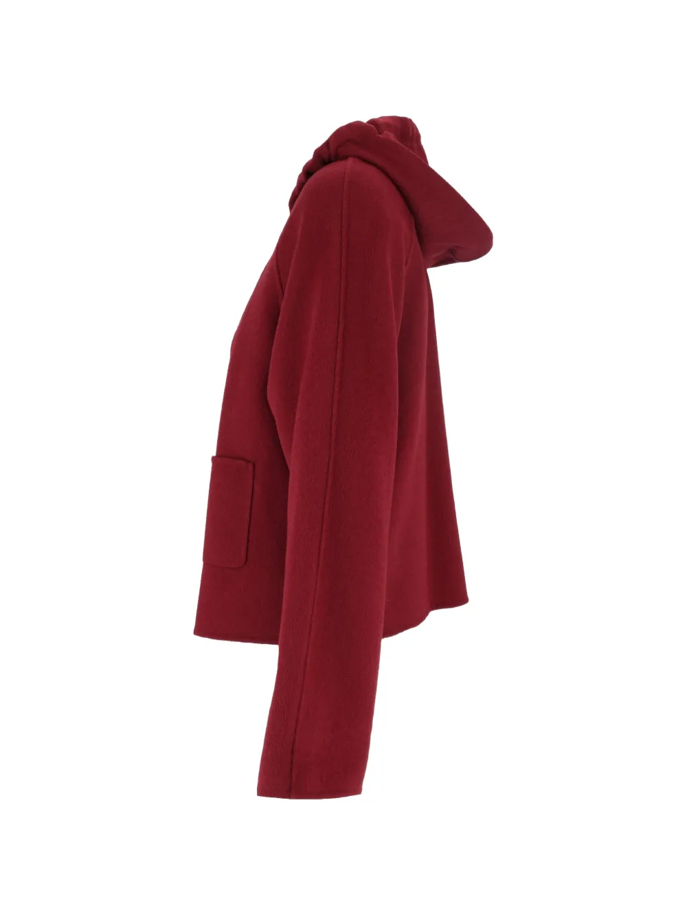 Max Mara Radente hooded jacket Rood