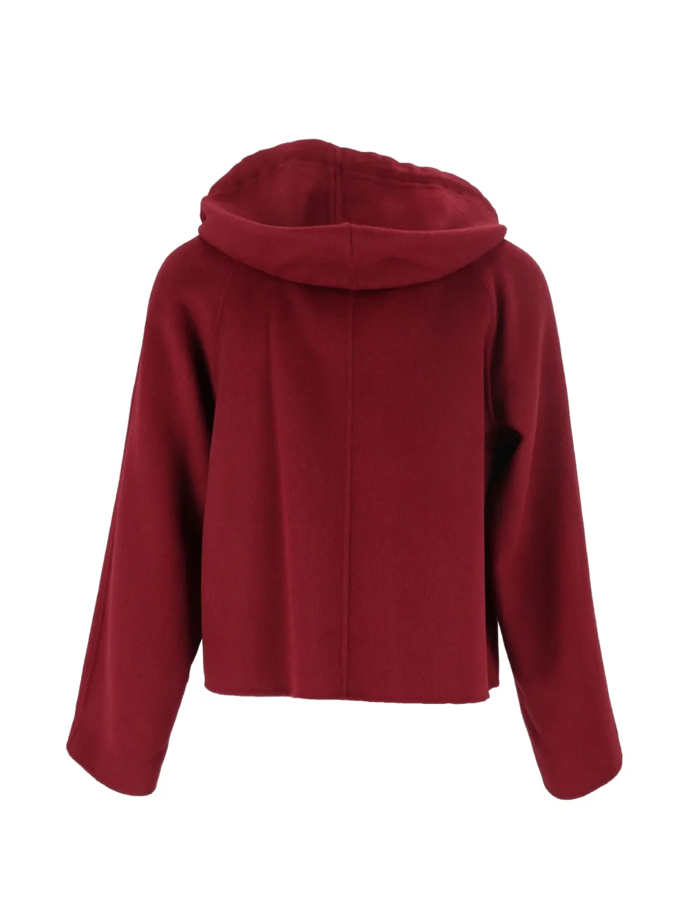 Max Mara Radente hooded jacket Rood