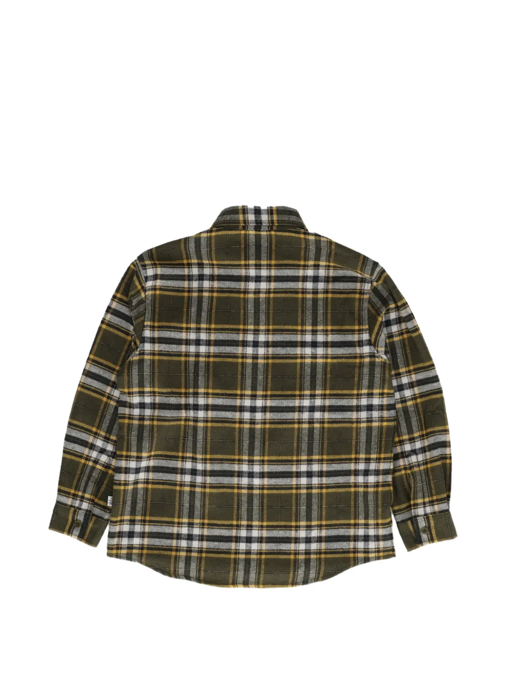 Il Gufo Geruit shirt Groen