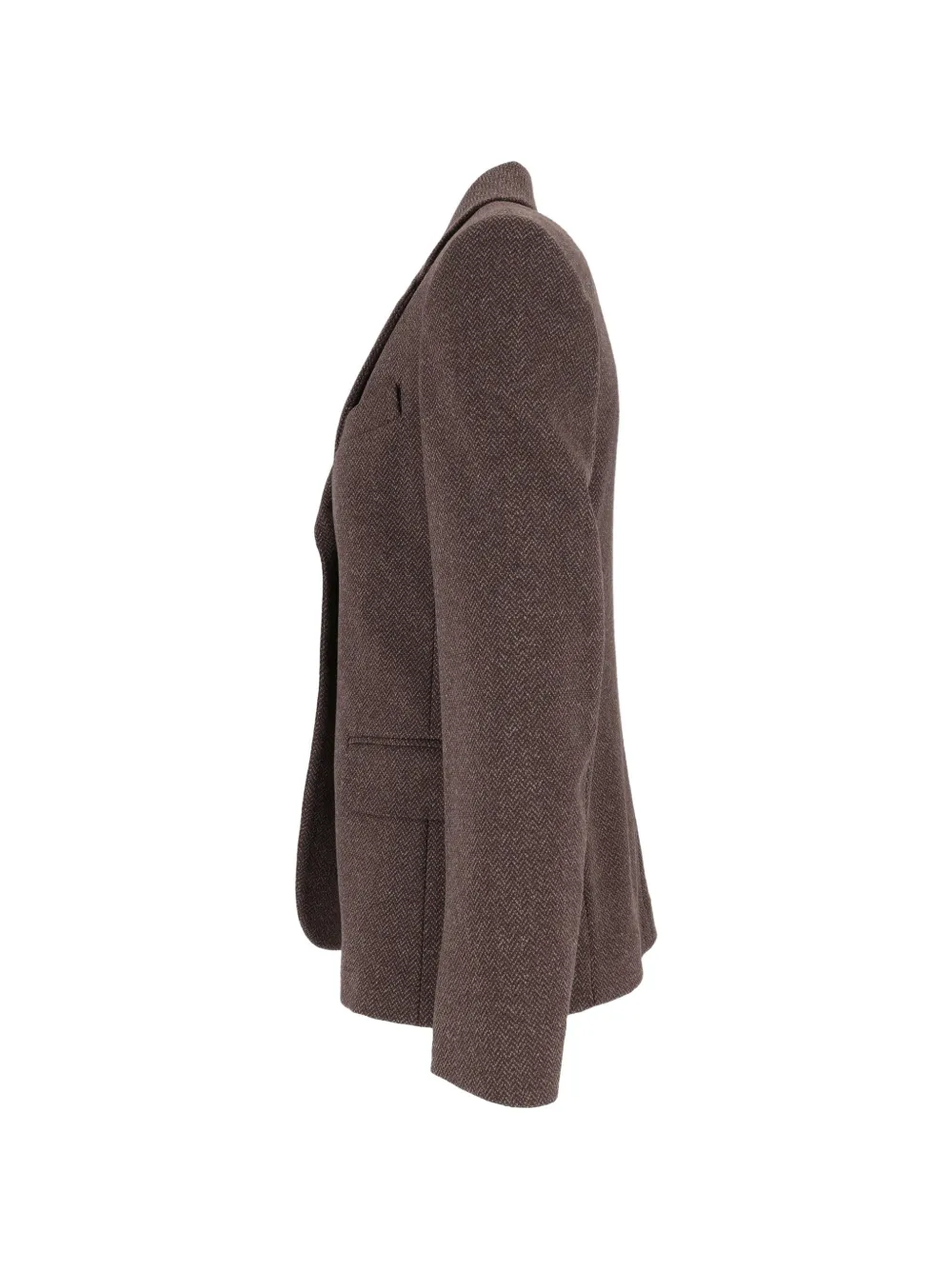 Weekend Max Mara herringbone-pattern jersey jacket Bruin