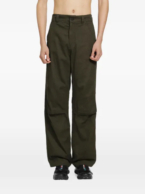 Moncler Grenoble logo-patch panelled trousers