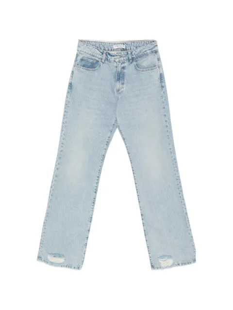 ICON DENIM Iris distressed-hem jeans