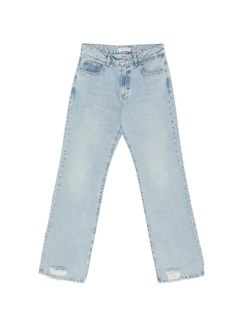 ICON DENIM Iris distressed-hem jeans