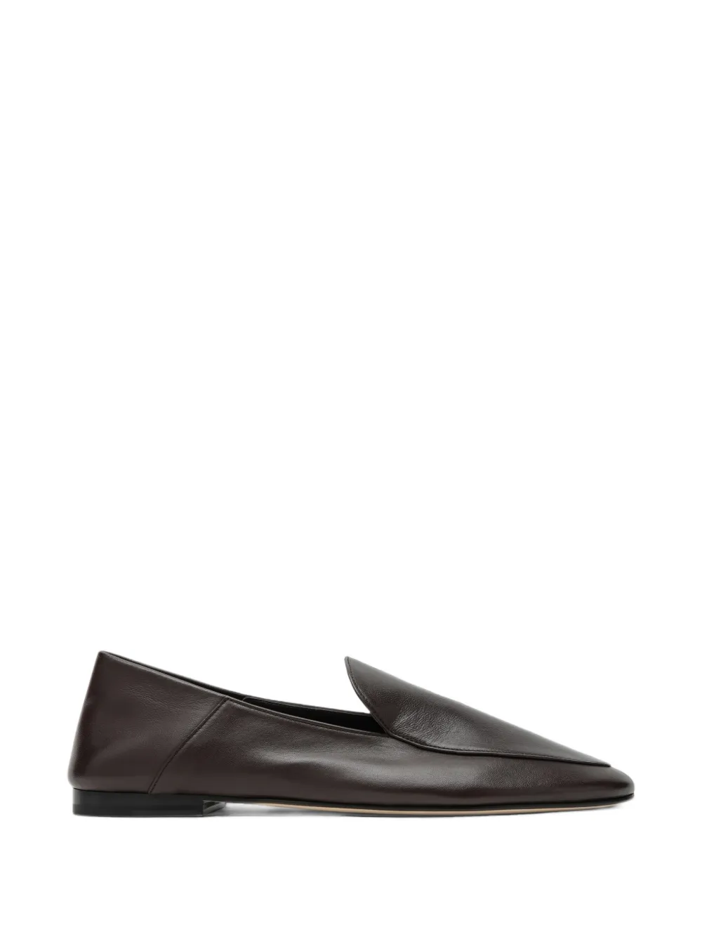 Dear Frances Gio Leather Loafers In Brown
