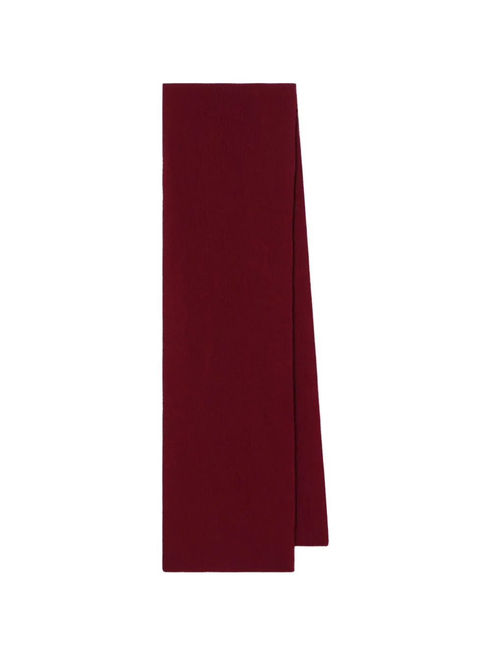 Le Bonnet logo-appliqué ribbed-knit scarf